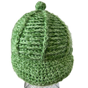 Burton Knitted Cap Newsboy Visor Fitted Knit Hat